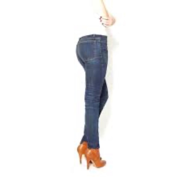 Imogene + Willie Lucy Cut Skinny Fit Jeans – Medium Blue Wash, Size 27 - Picture 1 of 7